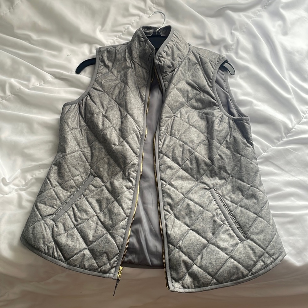 Old Navy Grey Cloth Vest Medium